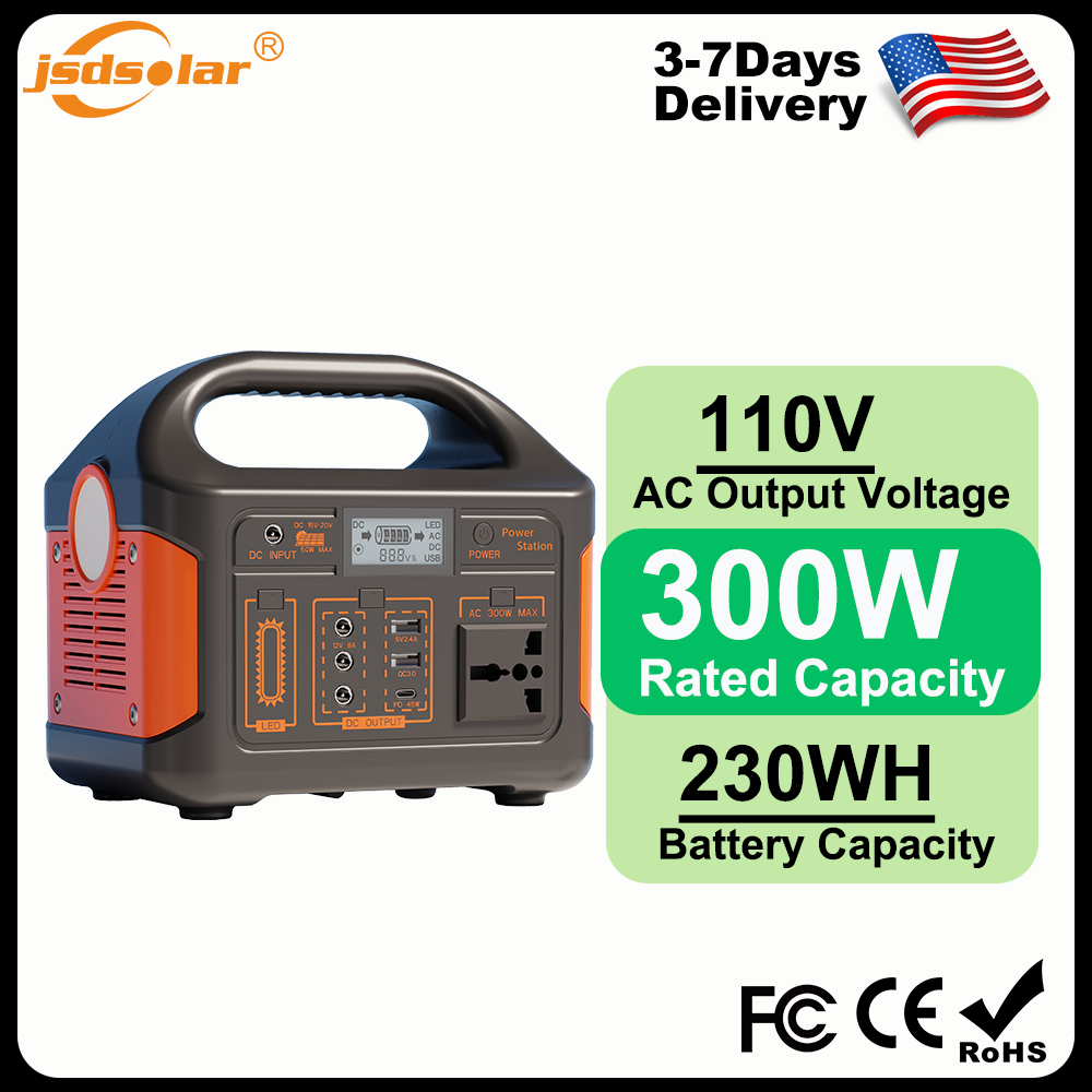 Outdoor Lighting Battery Operated - Banco de Energía Gaiaray de 300W,