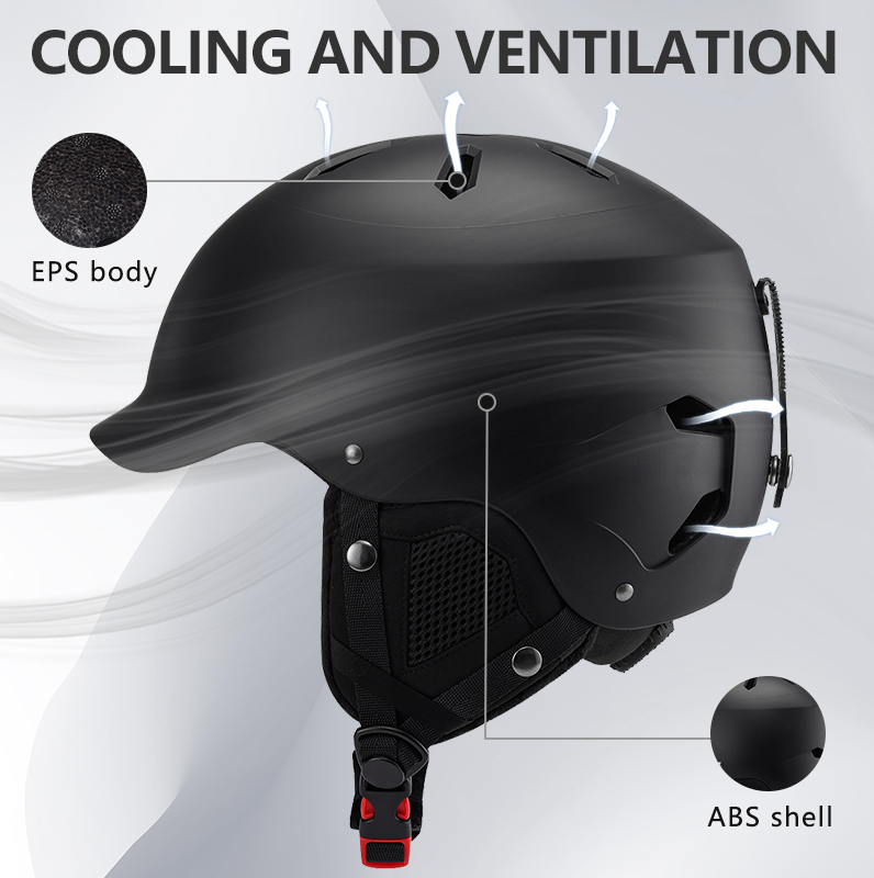 Outdoor Lighting High Quality - Eastinear-casco de esquí para hombre y