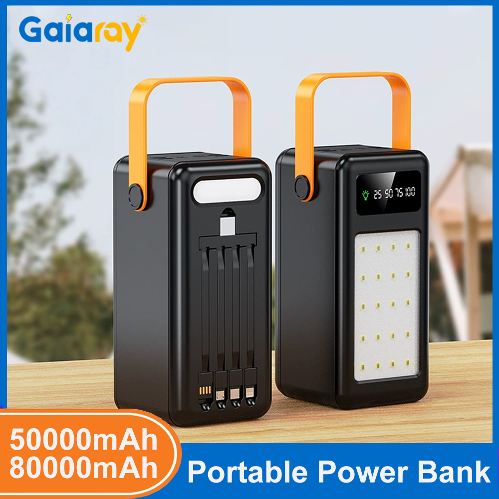 Outdoor Lighting Battery Operated - Banco de Energía Portátil de 50000mAh