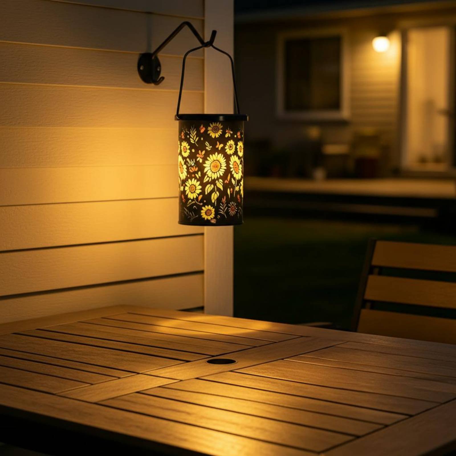 Outdoor Lighting For Patio - Farol Solar Colgante de Diseño Vintage