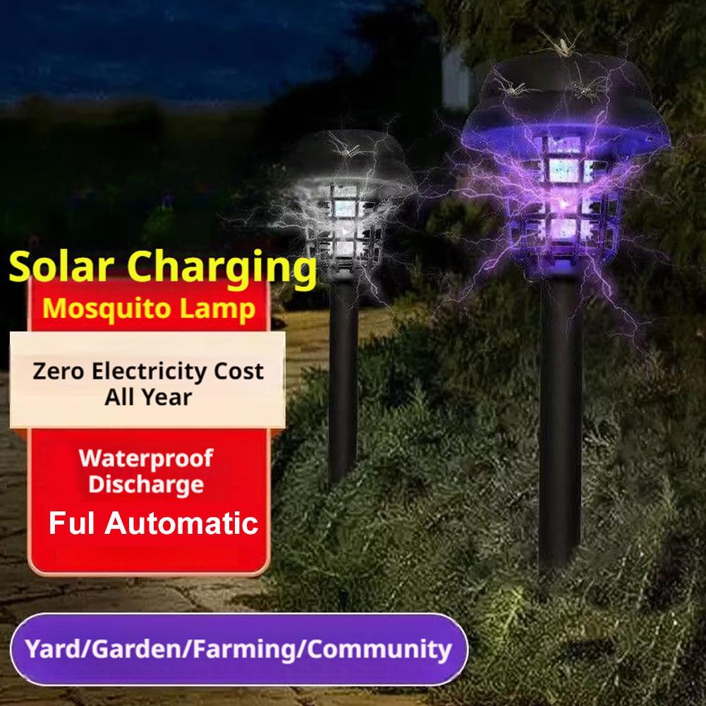 Halo Outdoor Lighting - Lámpara Solar Antimosquitos 4/2/1 Piezas, Repelente