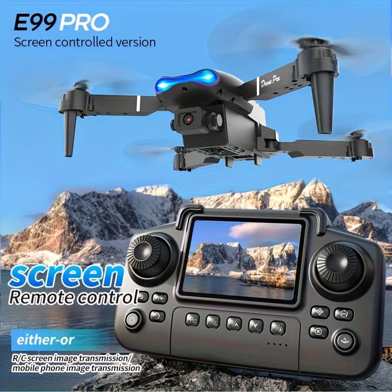 Outdoor Lighting Battery Operated - Dron plegable E99 PRO MAX con