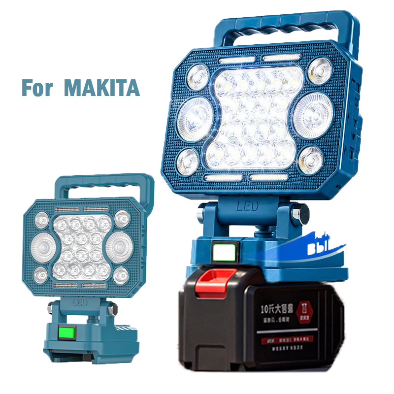 Outdoor Lighting Milwaukee - Para Makita, luz de trabajo LED