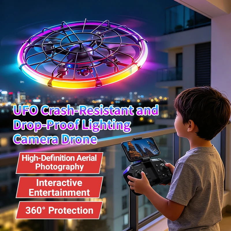 Outdoor Lighting Battery Operated - Dron RC JJRC H145 UFO con