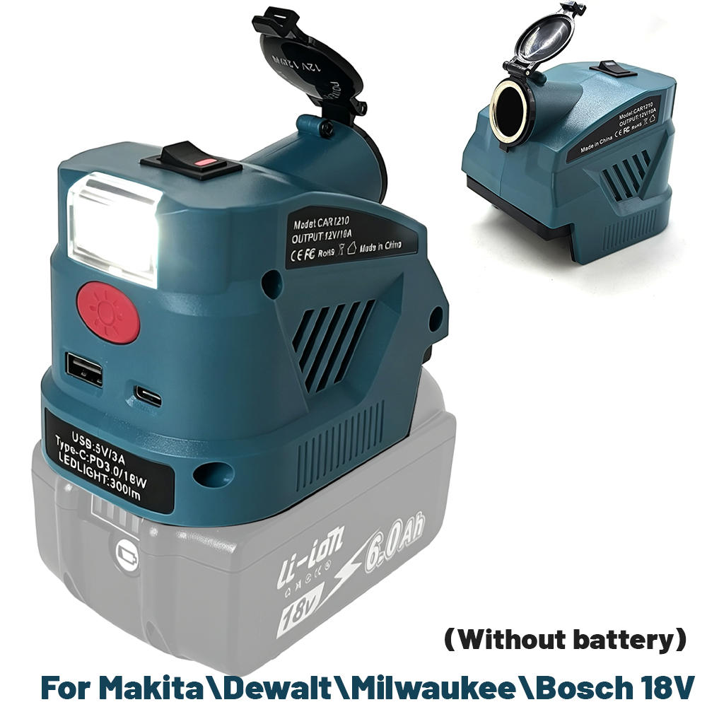 Outdoor Lighting Milwaukee - Adaptador de encendedor de cigarrillos de