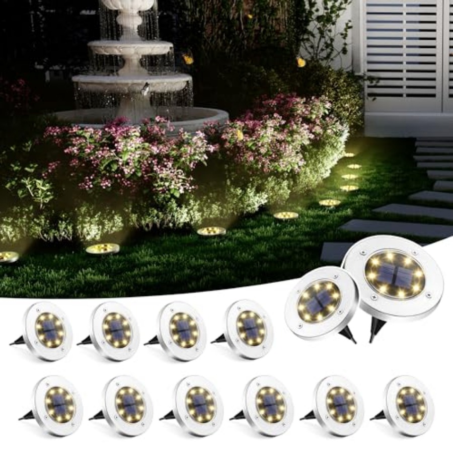 Outdoor Lighting For Patio - Luces Solares para Jardín, Luces Solares