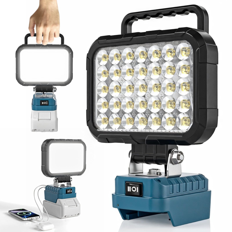 Outdoor Lighting Milwaukee - Lámpara de Trabajo LED Inalámbrica para