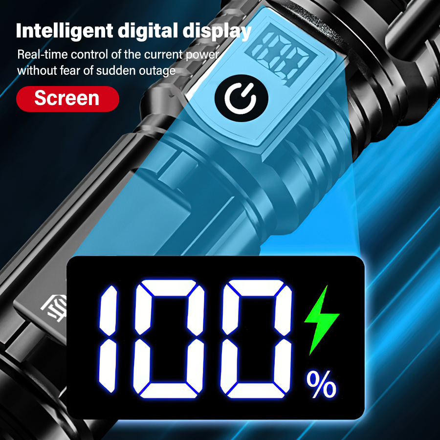 Linterna LED de alta potencia  - Outdoor Lighting Battery Operated reseña y precio