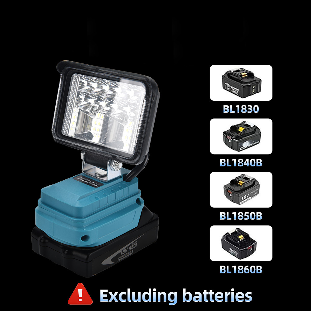 Lámpara LED de 18V para Makita - Outdoor Lighting Milwaukee reseña y precio