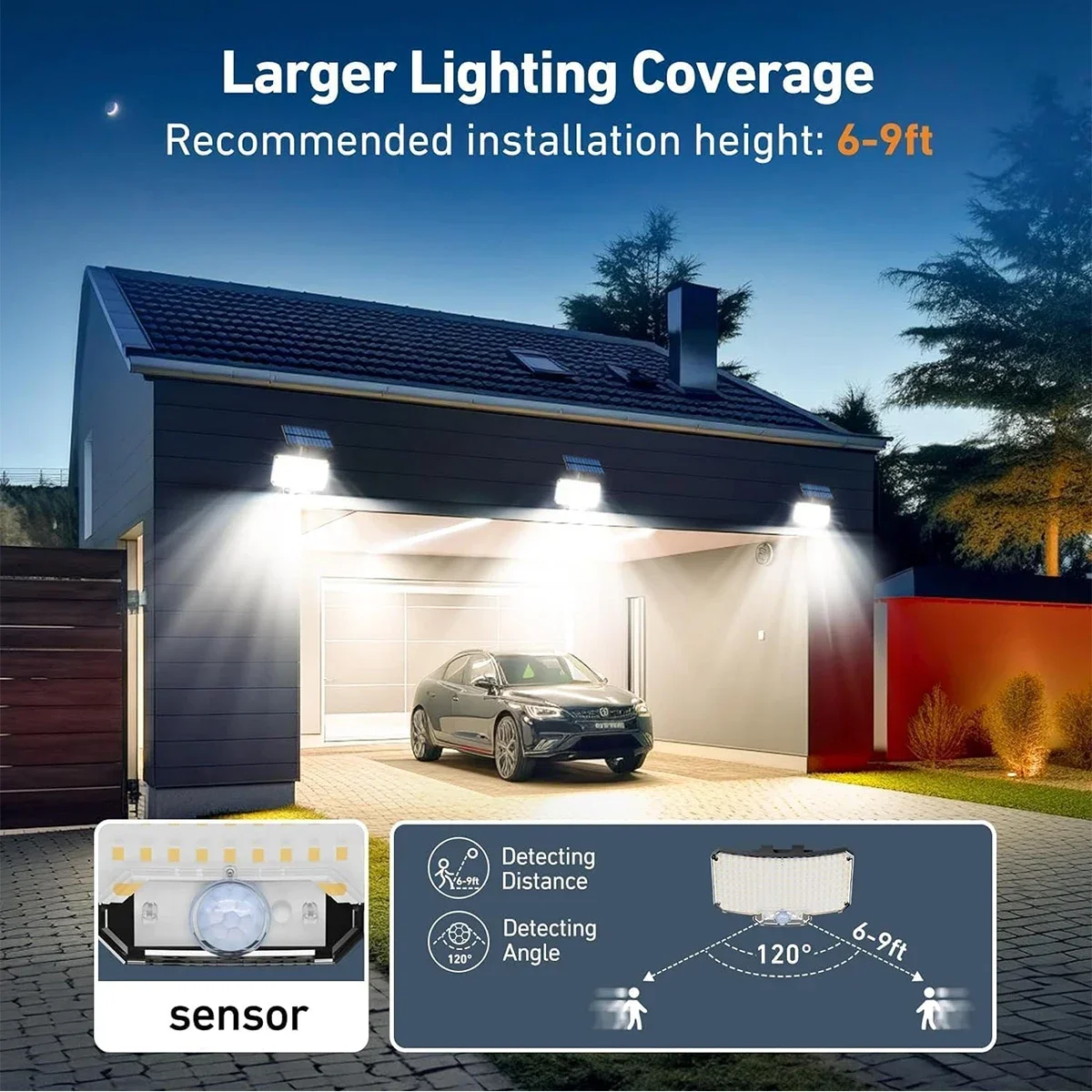 Luces Solares para Exteriores  - Outdoor Lighting For Patio reseña y precio