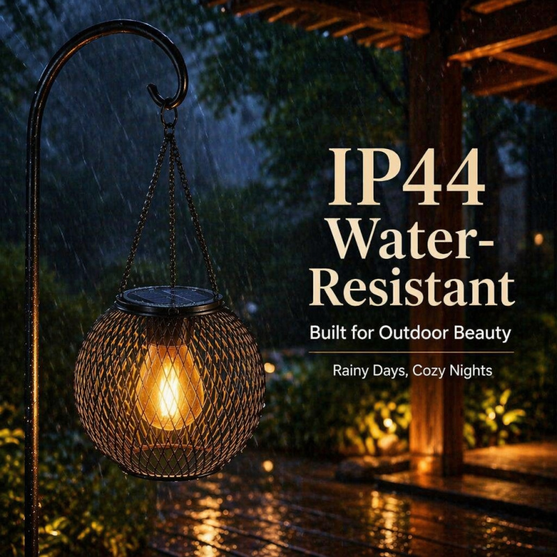 Lámpara LED Solar Colgante par - Halo Outdoor Lighting reseña y precio