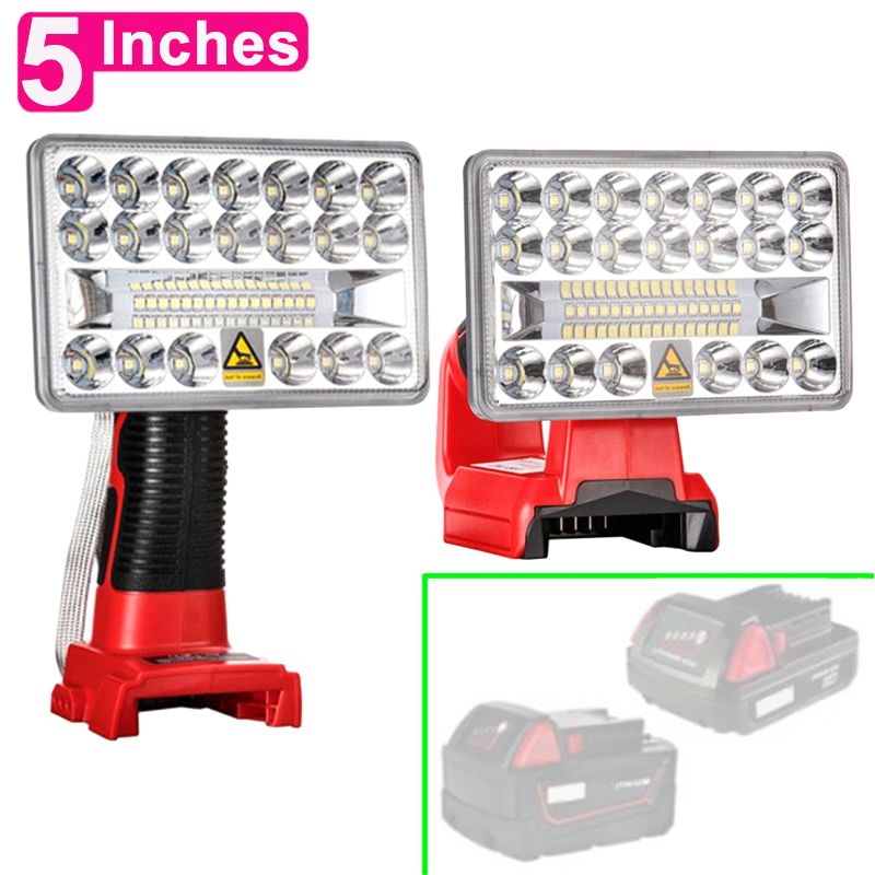 Lámpara de trabajo para coche, - Outdoor Lighting Milwaukee reseña y precio