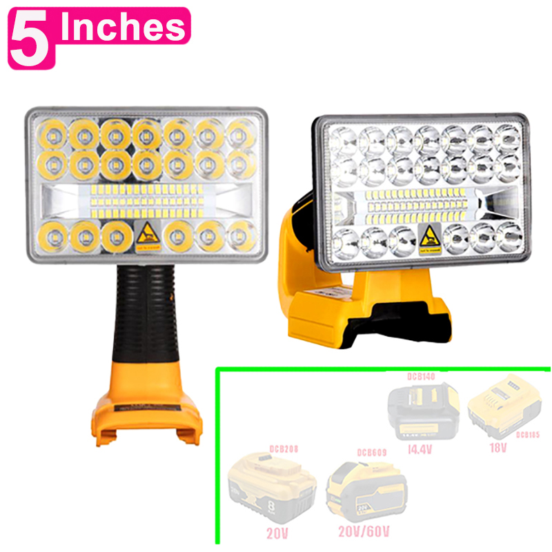 Lámpara de trabajo para coche, - Outdoor Lighting Milwaukee reseña y precio