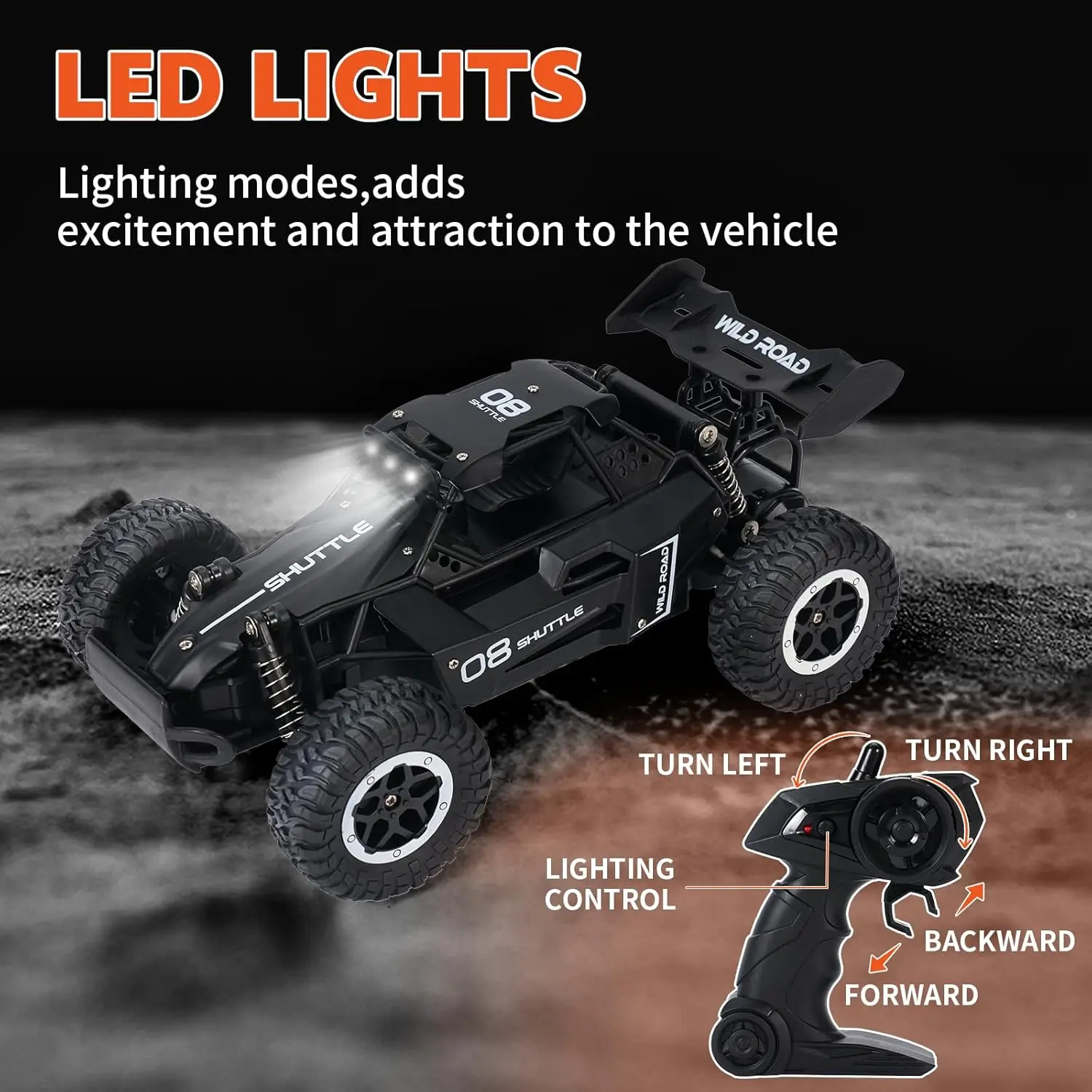 Coche RC Todoterreno de Alta V - Outdoor Lighting Battery Operated reseña y precio