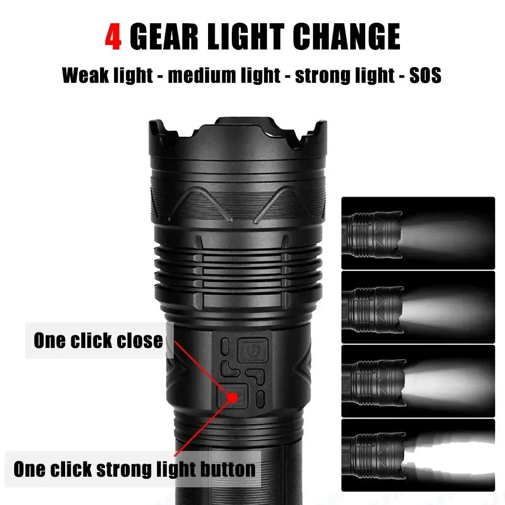 Linterna LED Súper Brillante d - Outdoor Lighting The Range reseña y precio