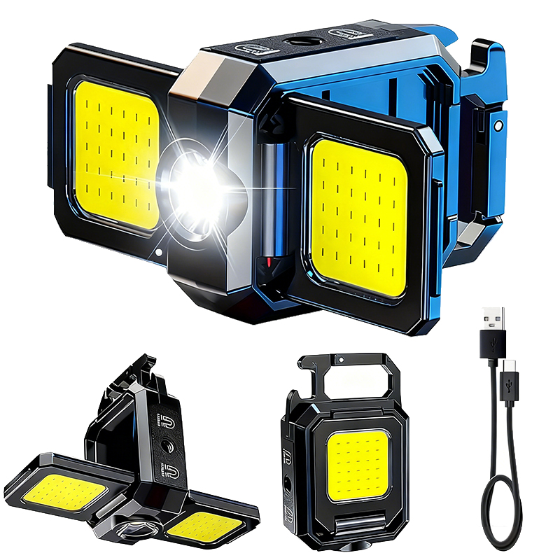 Mini linterna llavero luz COB  - Zinc Outdoor Lighting reseña y precio