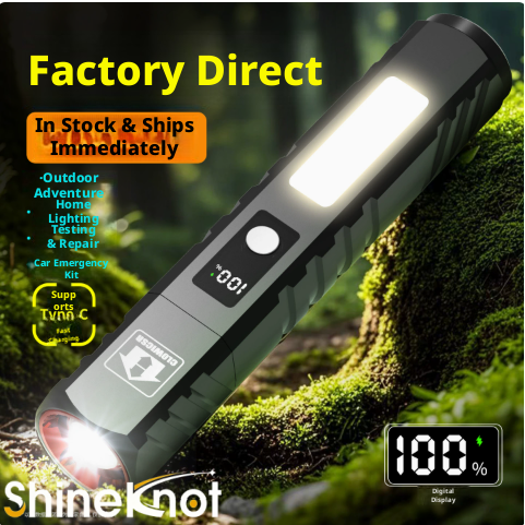 Linterna SHINEKNOT, Luz Potent - Outdoor Lighting The Range reseña y precio
