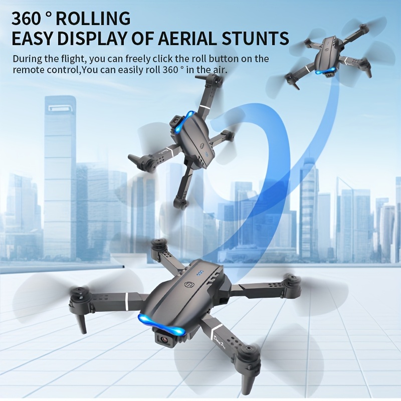 Dron plegable E99 PRO MAX con  - Outdoor Lighting Battery Operated reseña y precio