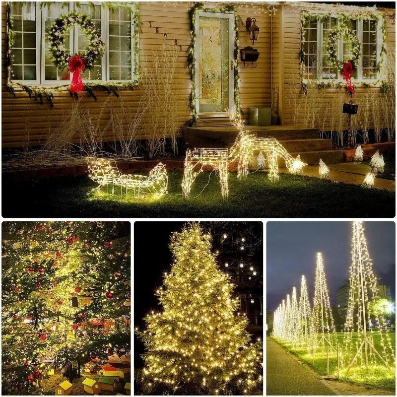 Guirnalda de luces LED solares - Outdoor Lighting No Wiring reseña y precio
