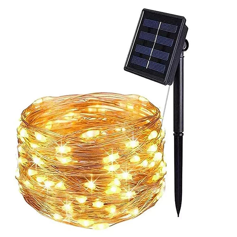 Guirnalda de luces LED solares - Outdoor Lighting No Wiring reseña y precio