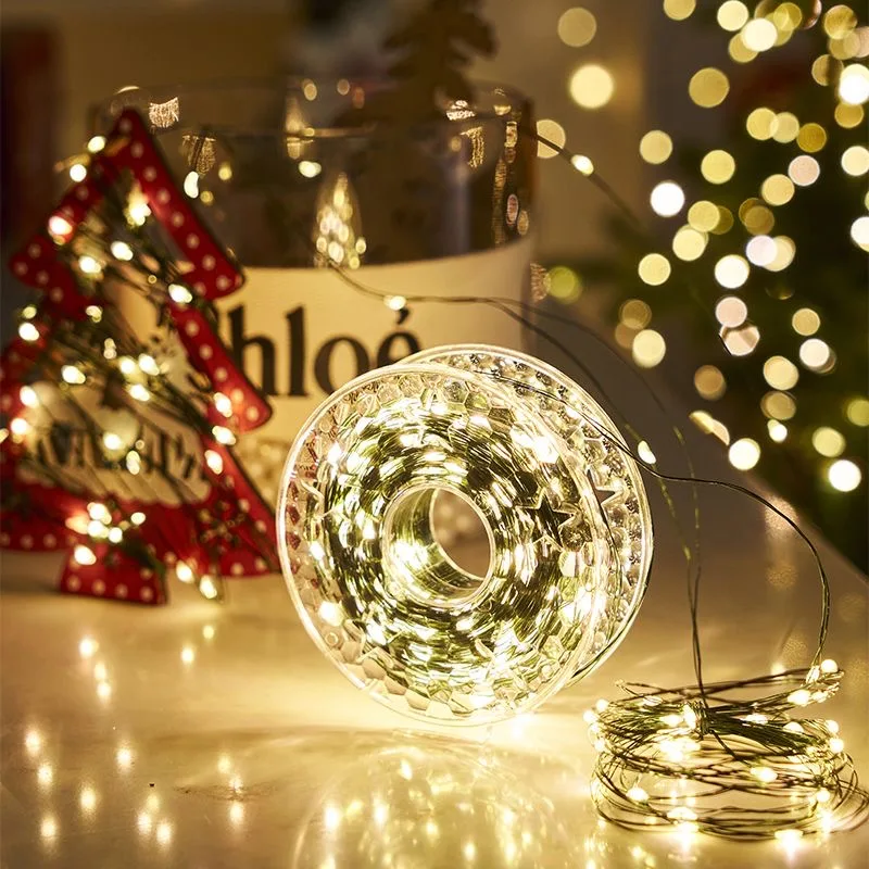 Guirnalda de luces LED de alam - Outdoor Lighting No Wiring reseña y precio