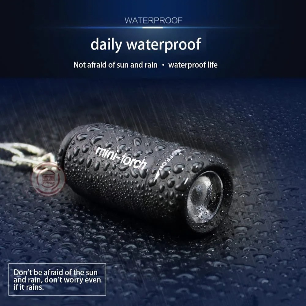 Mini linterna recargable por U - Outdoor Lighting Quality reseña y precio