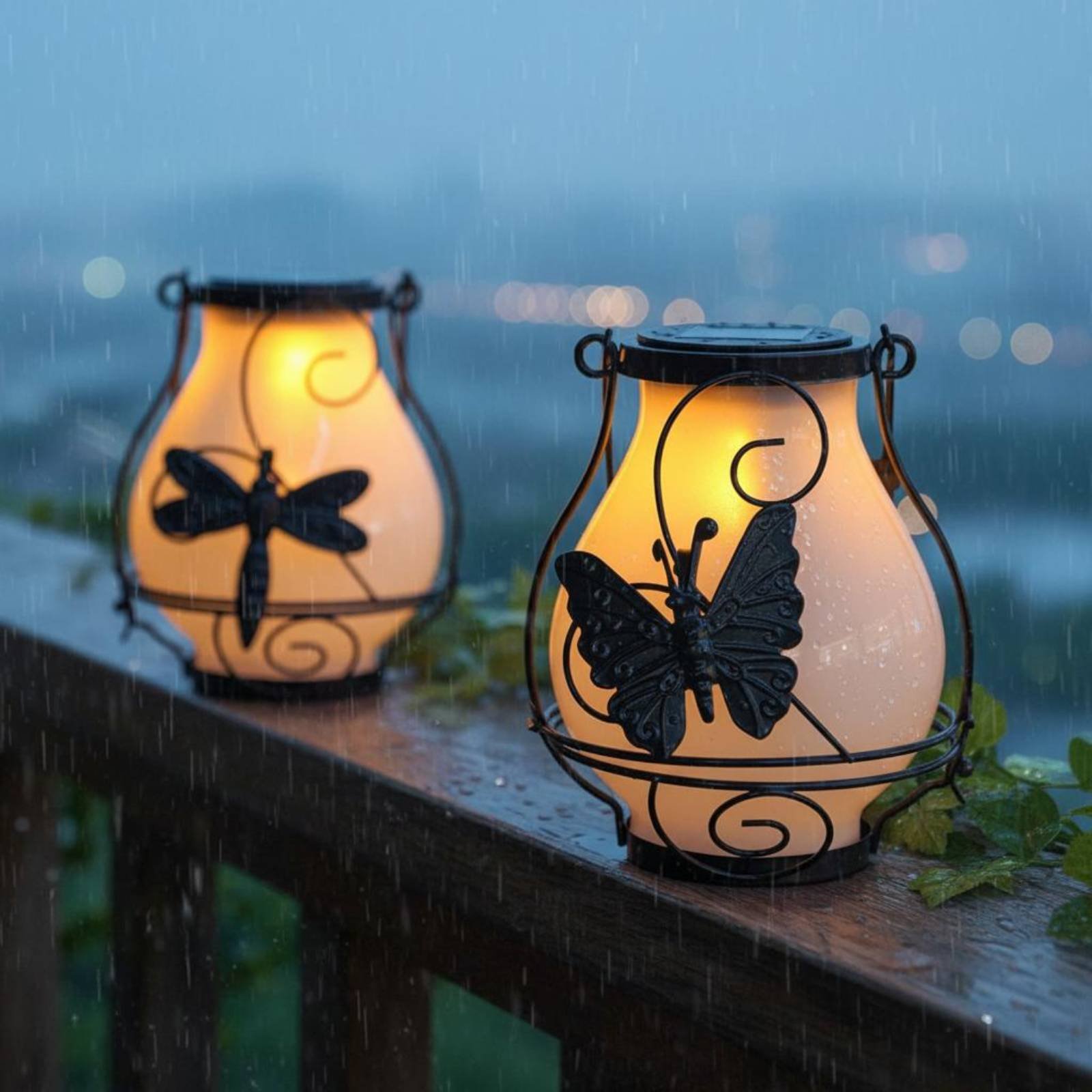 Linterna Solar con Forma de Ma - Outdoor Lighting For Patio reseña y precio