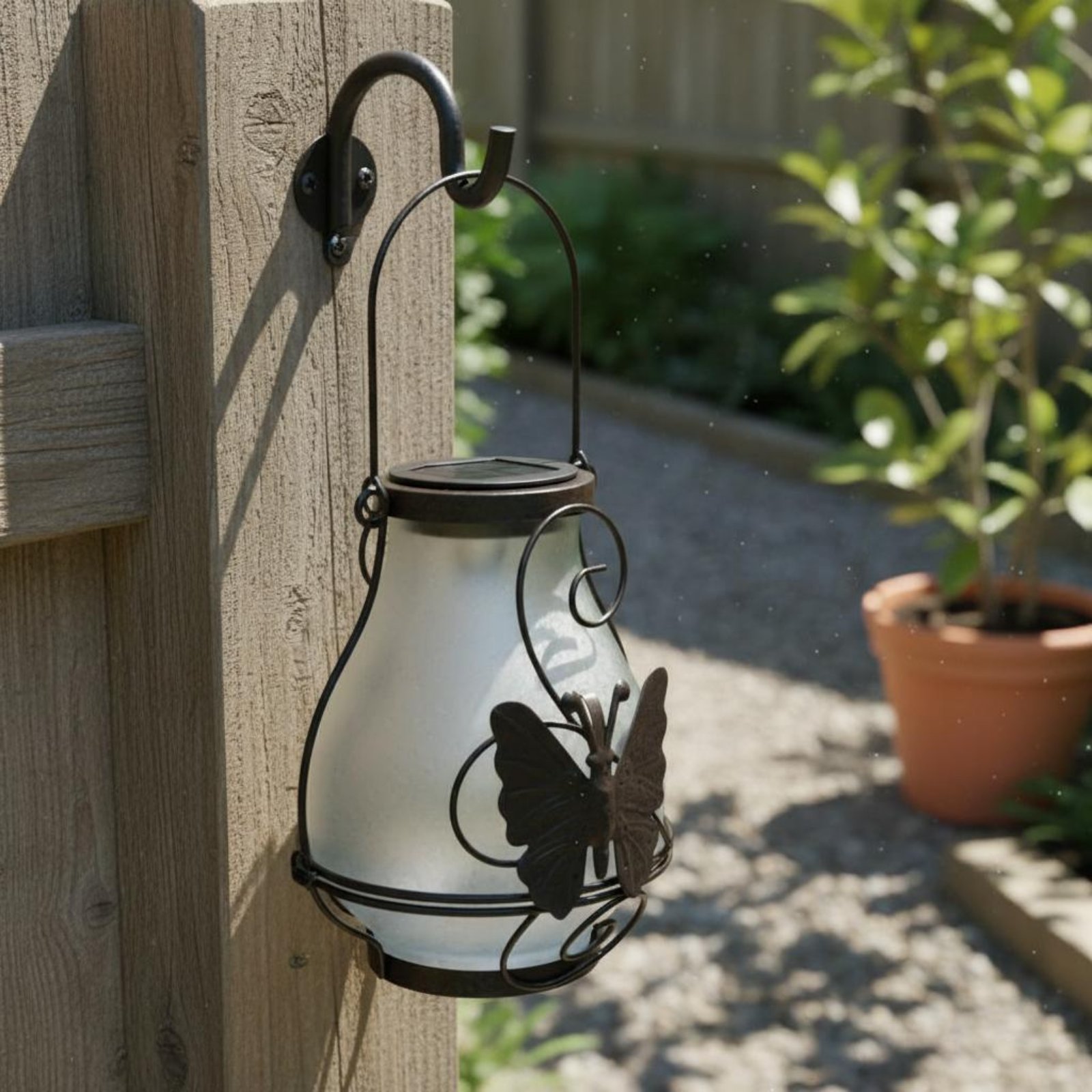 Linterna Solar con Forma de Ma - Outdoor Lighting For Patio reseña y precio