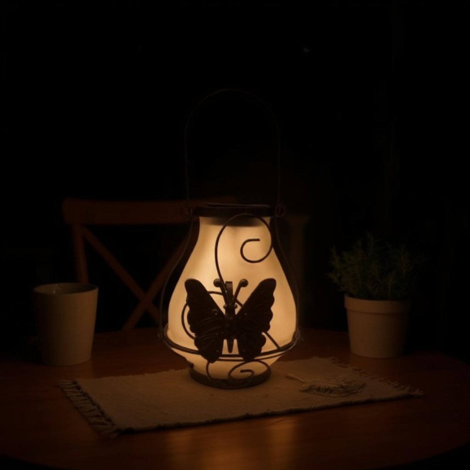 Linterna Solar con Forma de Ma - Outdoor Lighting For Patio reseña y precio