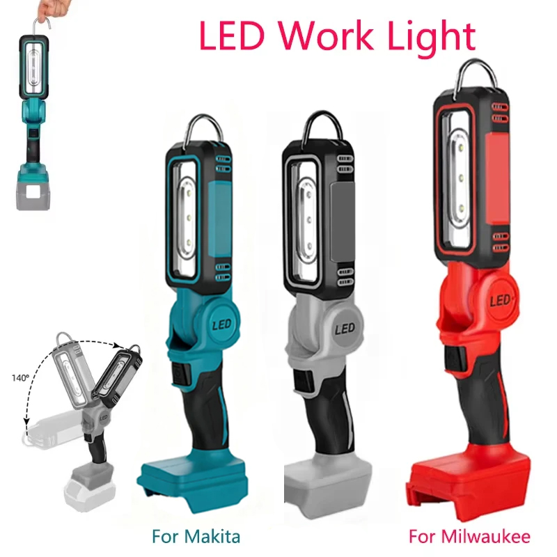 Lámpara de Trabajo LED Inalámb - Outdoor Lighting Milwaukee reseña y precio