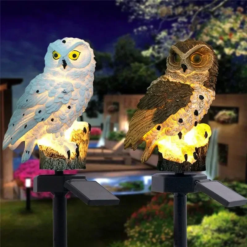 Lámpara Solar con Forma de Búh - Halo Outdoor Lighting reseña y precio