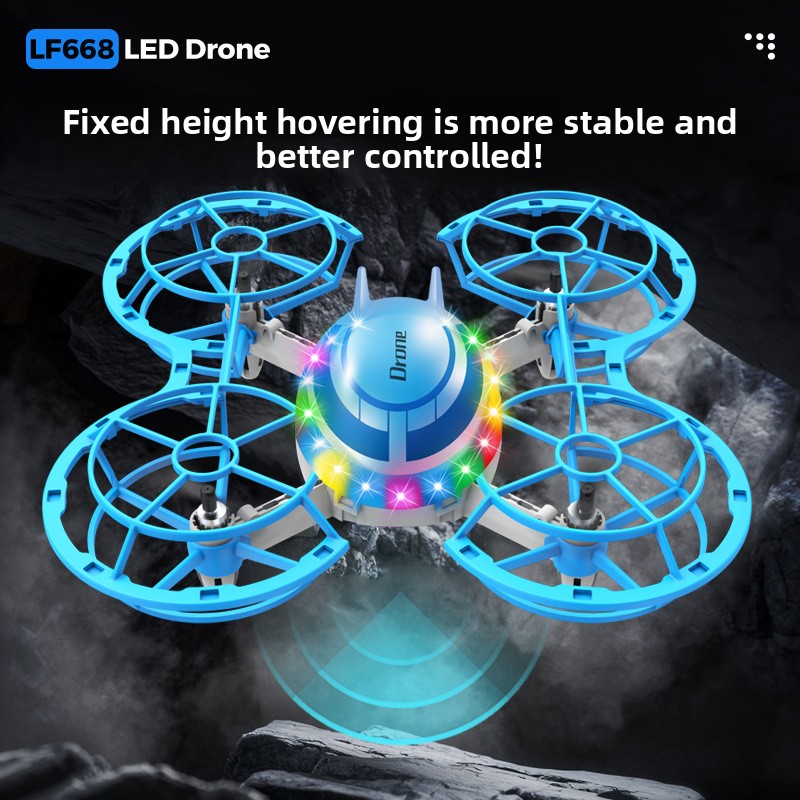 Mini Dron RC con Luces LED, Qu - Outdoor Lighting Battery Operated reseña y precio