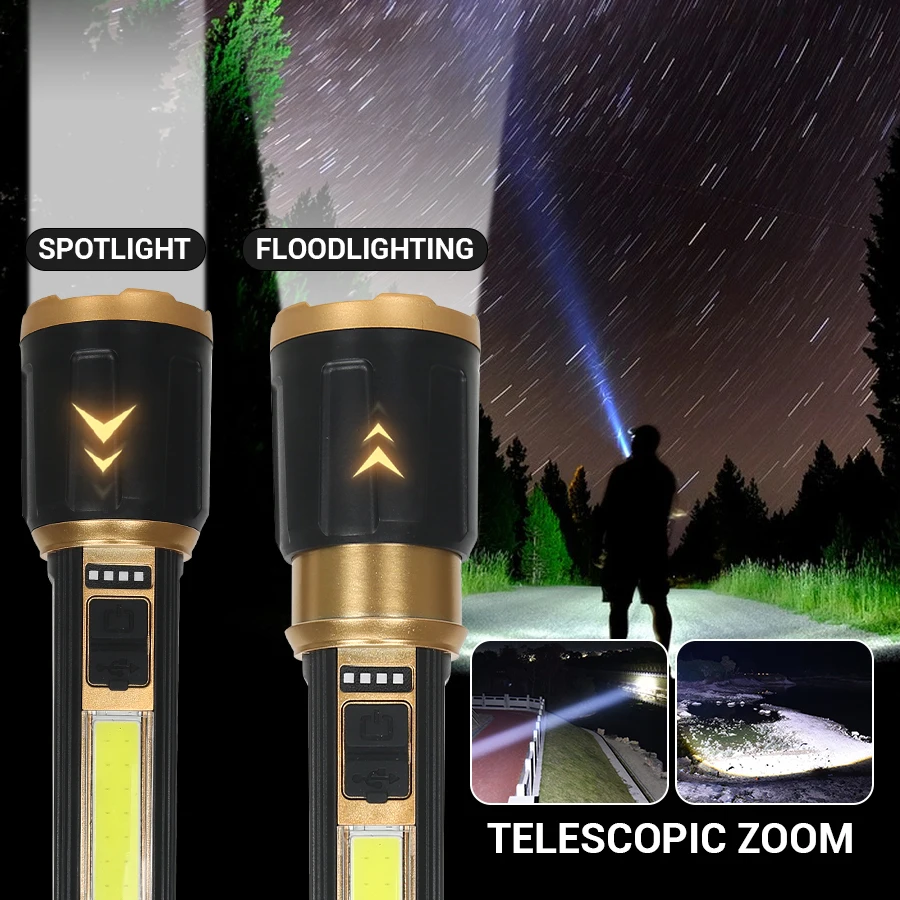Linternas LED superbrillantes, - Outdoor Lighting The Range reseña y precio