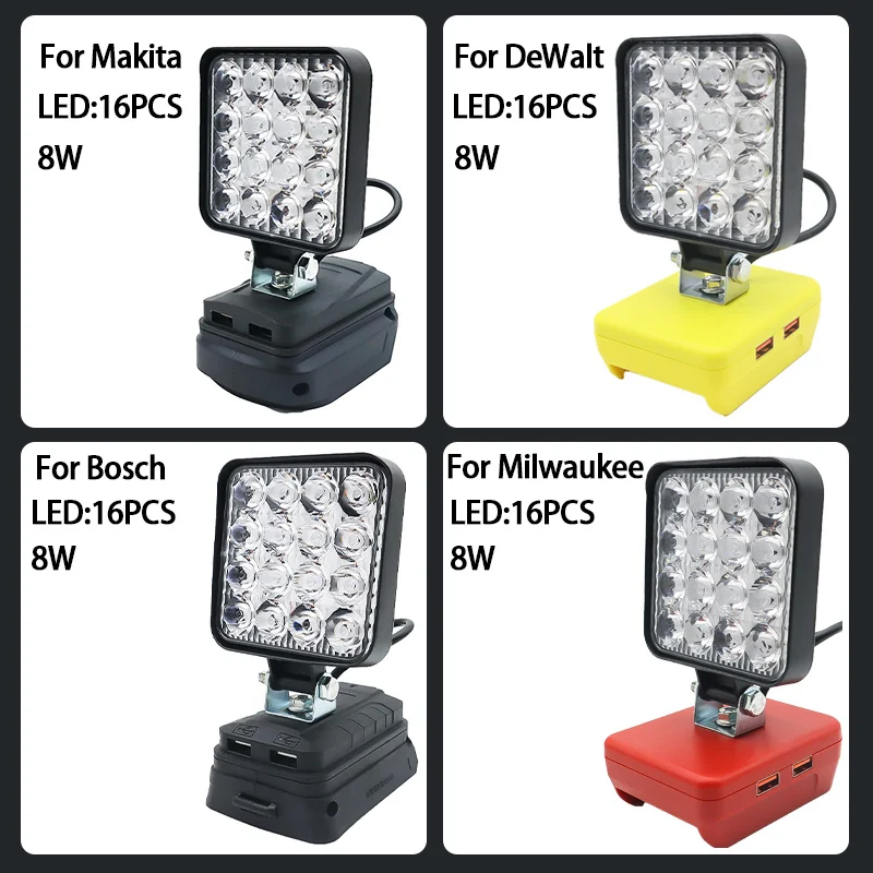 Luz Led para Dewalt, Milwaukee - Outdoor Lighting Milwaukee reseña y precio