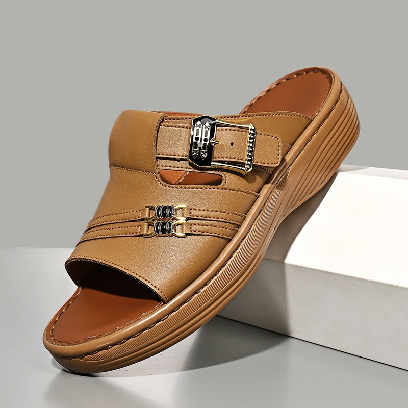 Zapatillas de hombre de cuero  - Outdoor Lighting Quality reseña y precio