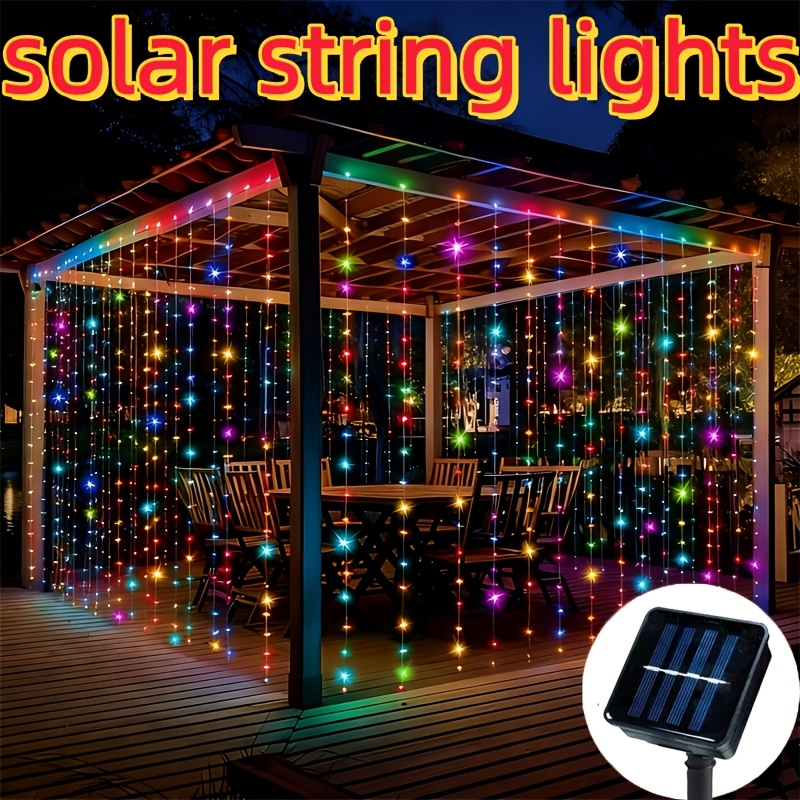 Guirnalda de Luces LED Solares - Outdoor Lighting No Wiring reseña y precio