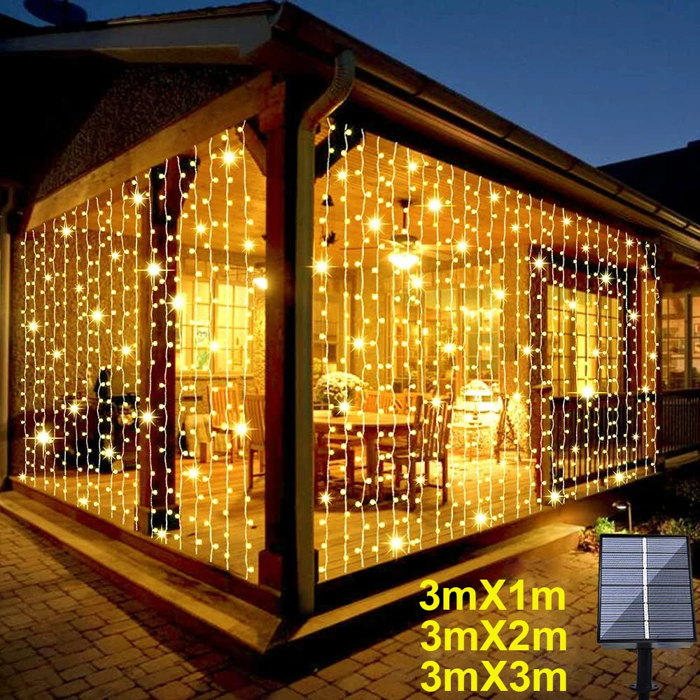 Guirnalda de Luces LED Solares - Outdoor Lighting No Wiring reseña y precio