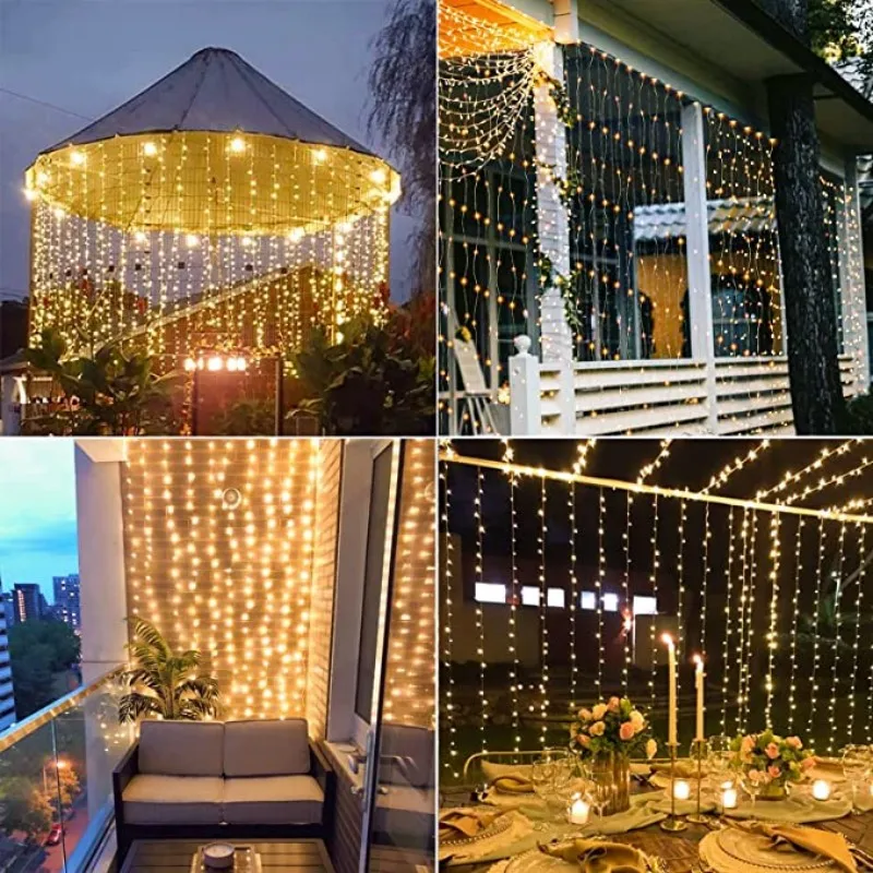 Guirnalda de Luces LED Solares - Outdoor Lighting No Wiring reseña y precio