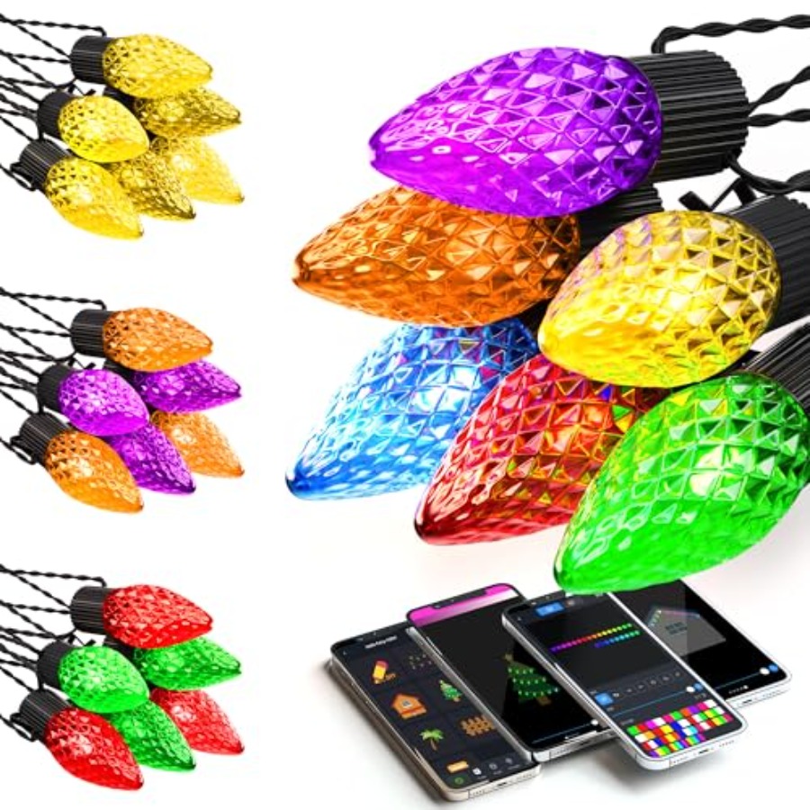 Luces navideñas para exteriore - Outdoor Lighting No Wiring reseña y precio