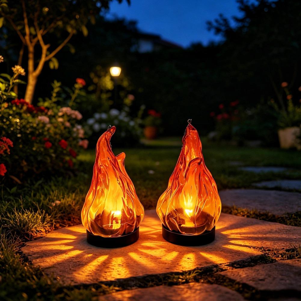 Lámpara colgante solar con efe - Outdoor Lighting For Patio reseña y precio