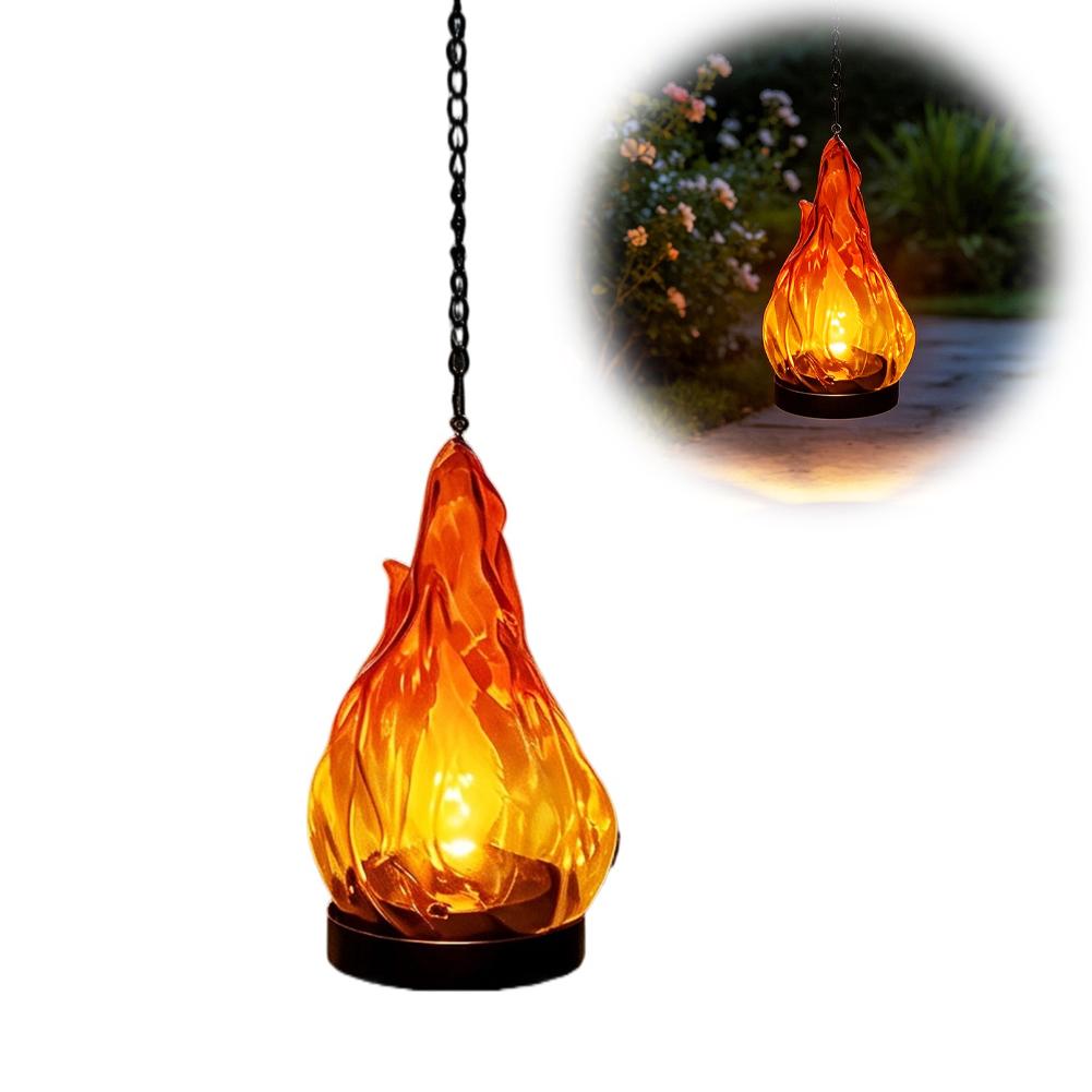 Lámpara colgante solar con efe - Outdoor Lighting For Patio reseña y precio