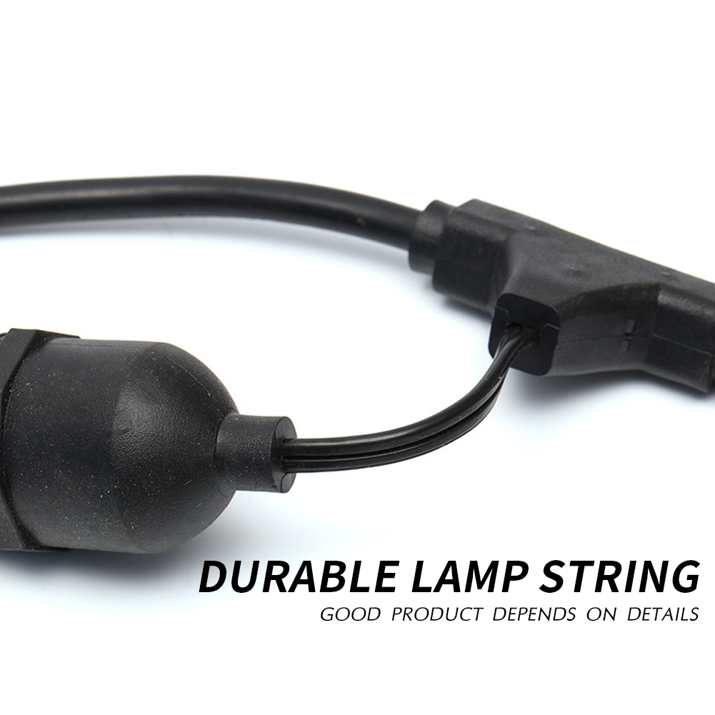 10/20/30m E27 grado comercial  - Outdoor Lighting No Wiring reseña y precio