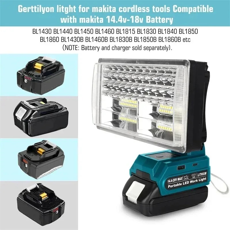 Lámpara de Trabajo Portátil pa - Outdoor Lighting Milwaukee reseña y precio