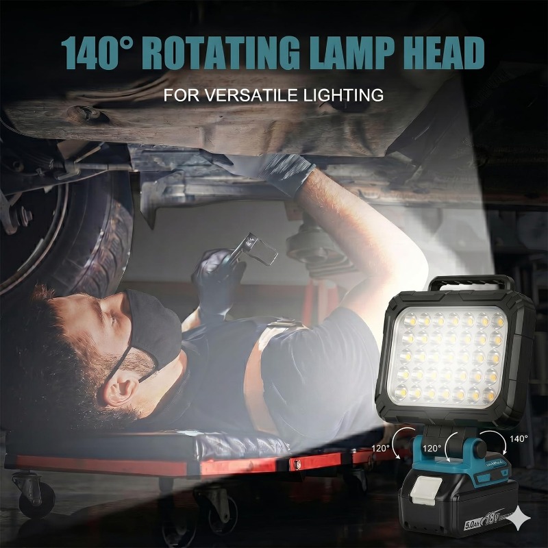 Lámpara de Trabajo LED Inalámb - Outdoor Lighting Milwaukee reseña y precio