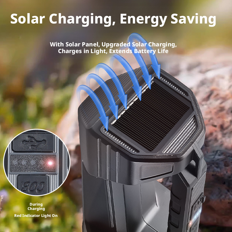Linterna Solar de Alta Potenci - Outdoor Lighting The Range reseña y precio