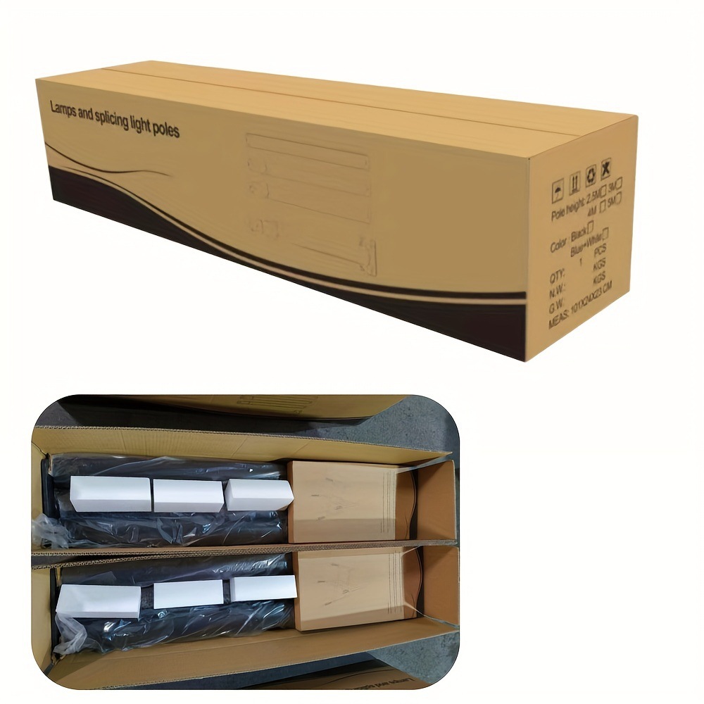 Poste de Lámpara Solar para Ex - Halo Outdoor Lighting reseña y precio